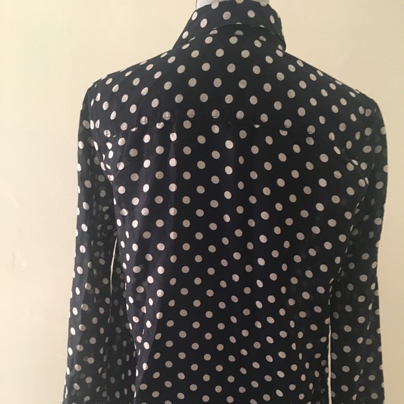 J. Crew Polka Dot Blouse - Picture 3 of 5
